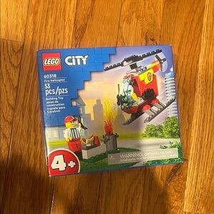 LEGO City Fire Rescue Helicopter Set